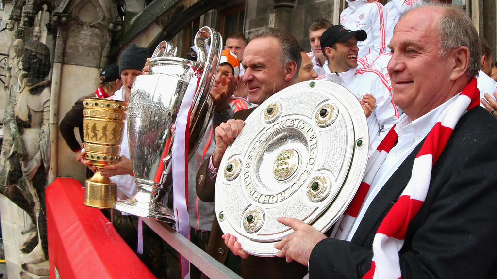Bayern feiert Triple
