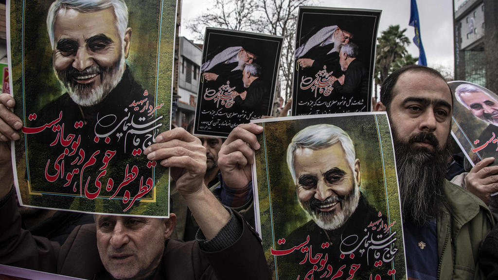 Proteste nach dem Tod des iranischen Generals