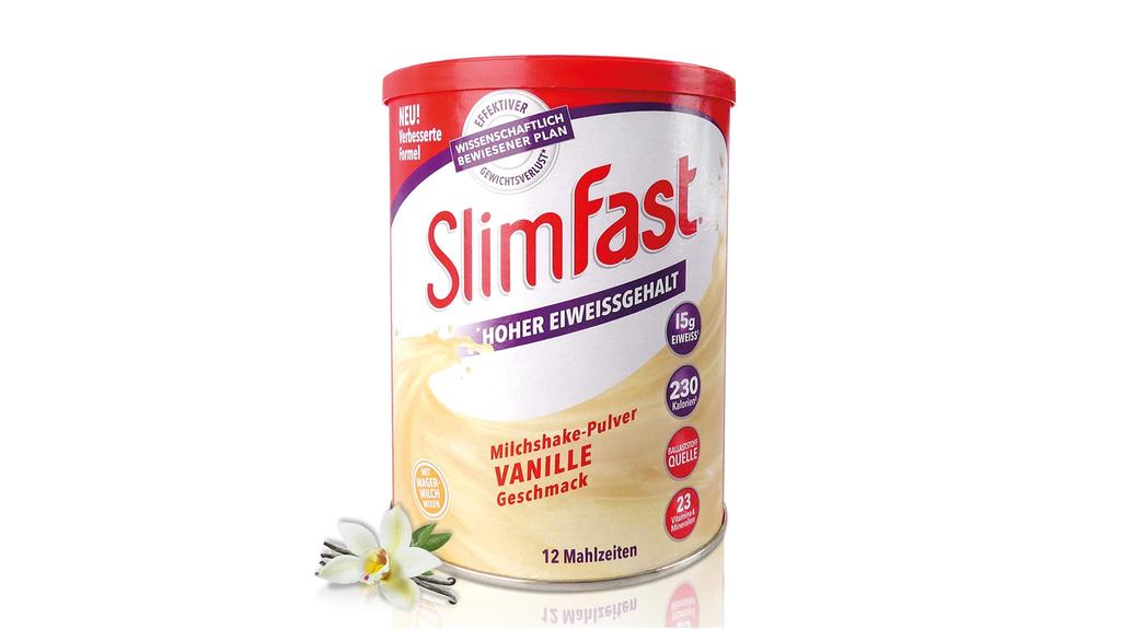 Slimfast Vanille im Test.