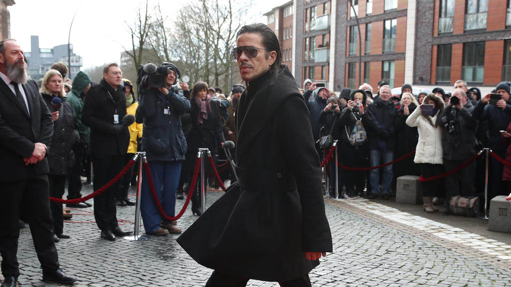 Jorge Gonzalez bei der Trauerfeier für Jan Fedder im Januar 2020 in Hamburg.