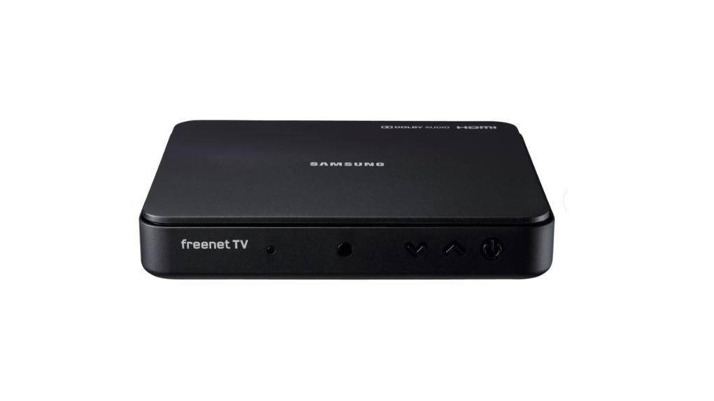 Mit dem Samsung-Receiver können Sie entscheiden, welche TV-Quelle Sie benutzen.
