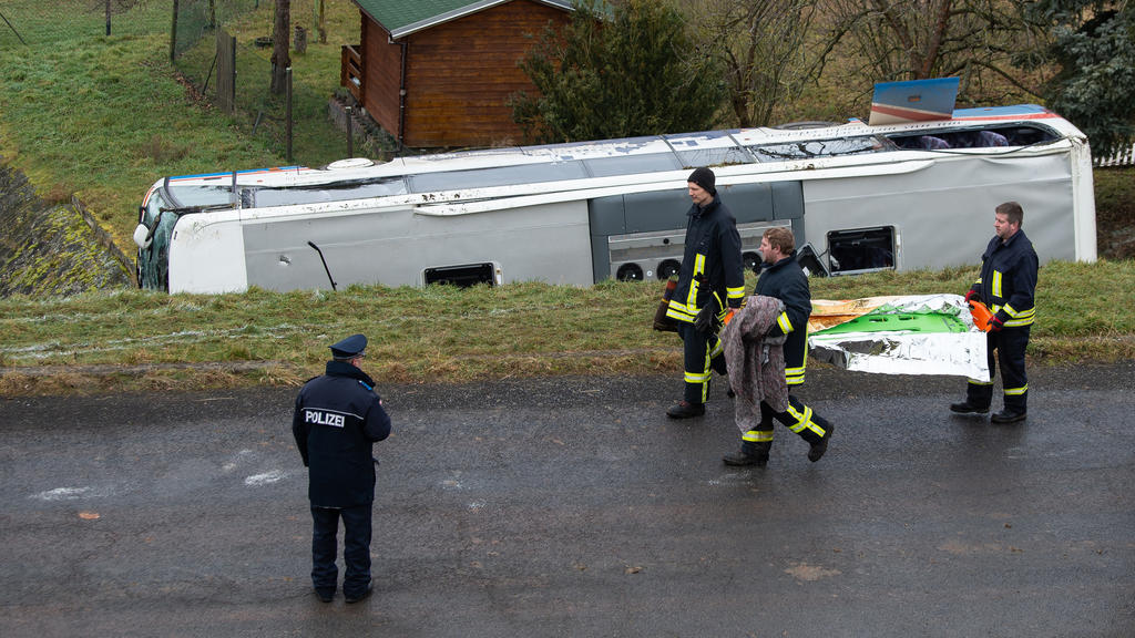 Schulbusunfall in Thüringen