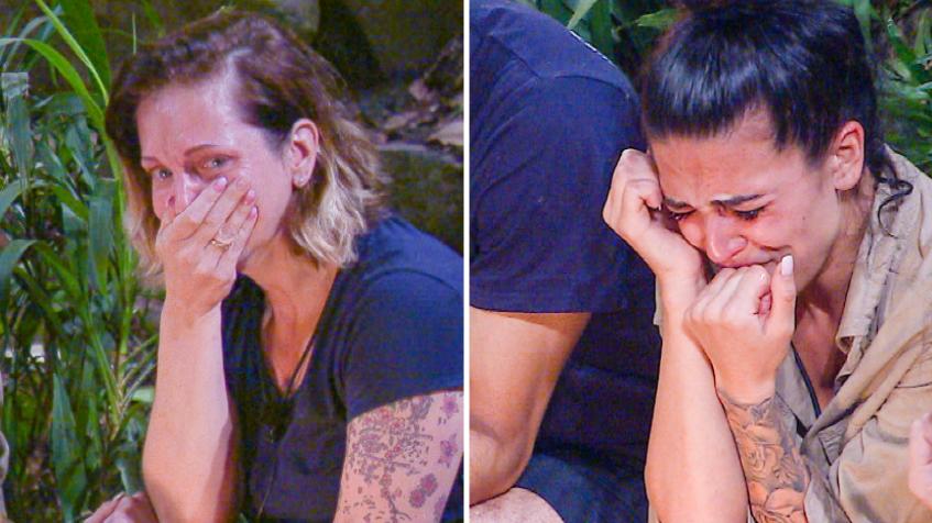 Danni Büchner und Elena Miras freuen sich tierisch über die emotionalen Botschaften.