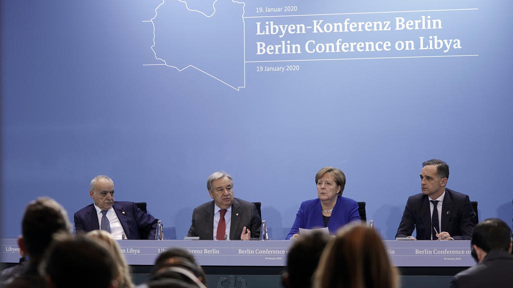 Libyen-Konferenz in Berlin.