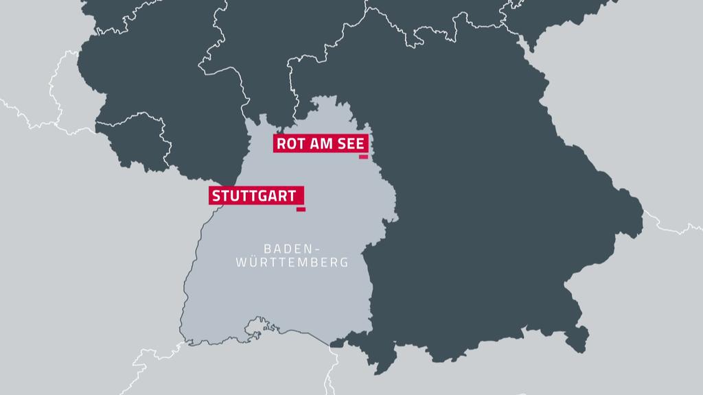 Schüsse in Rot am See (Baden-Württemberg)