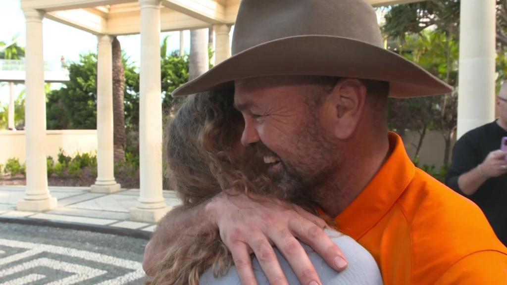 Sven Ottke will seine Tochter Rebecca gar nicht loslassen