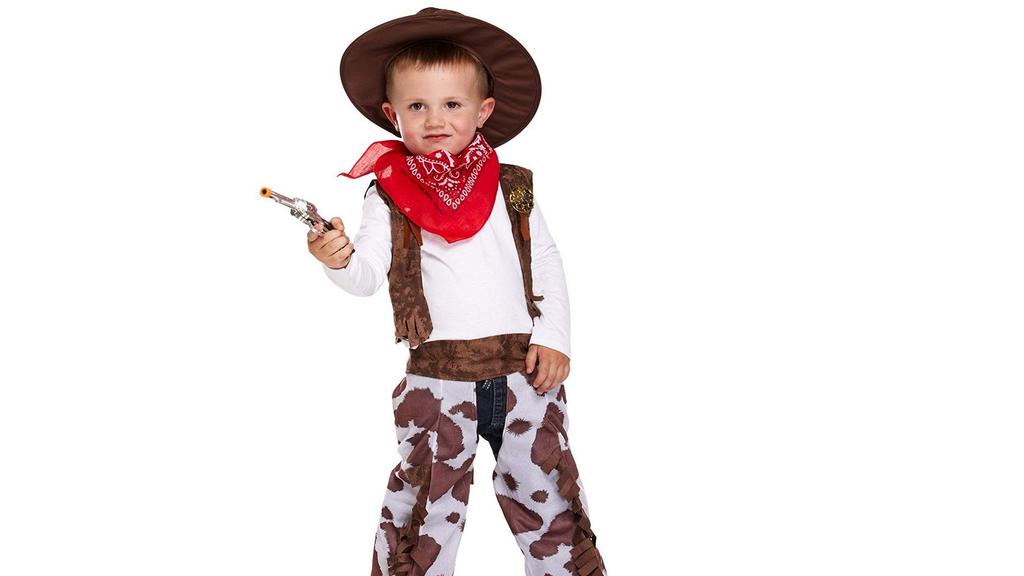 Der Cowboy ist ganz schön wild.