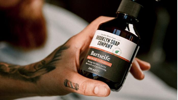 Bartpflege-Set von Brooklyn Soap Company bei Amazon.
