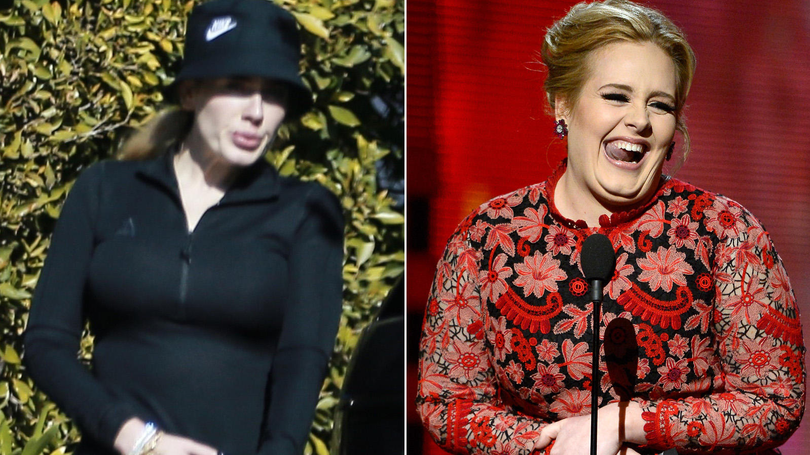 Sängerin Adele nach dem Abnehmen