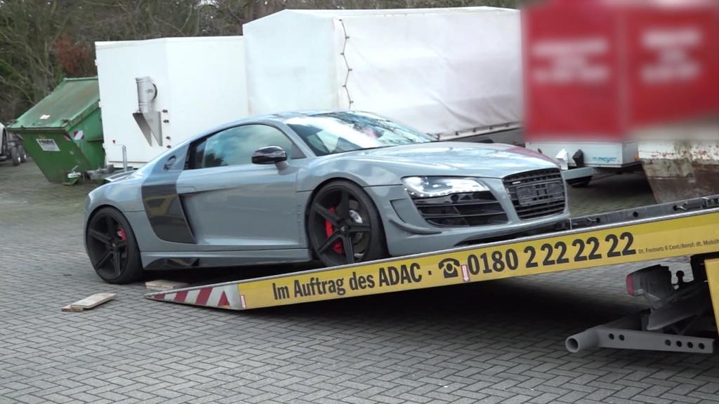 Luxusauto beschlagnahmt
