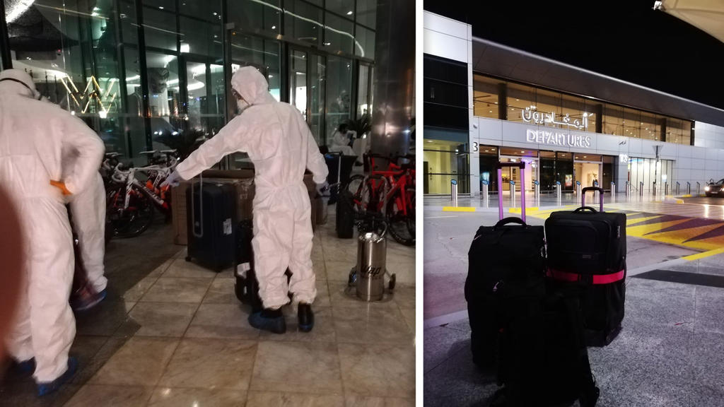 Endlich nach Hause! Diese Bilder schickten uns die Urlauber, die tagelang in Abu Dhabi festsaßen.