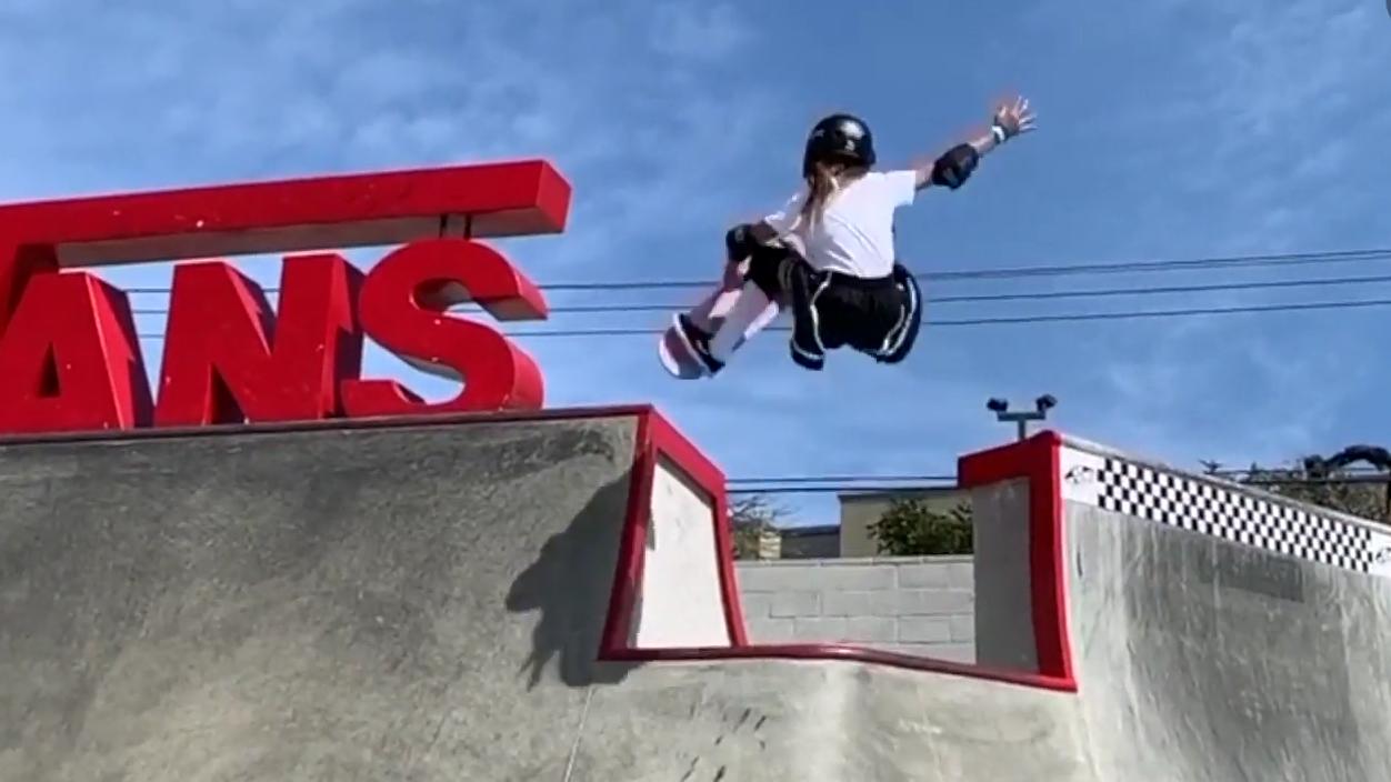 11 Jahrige Skateboarderin Sky Brown Tritt Bei Olympia An
