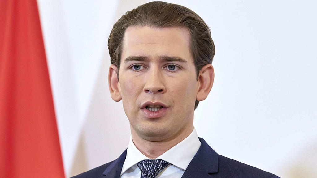 Am Nachmittag fand im Bundeskanzleramt ein weitere Pressekonferenz zum aktuellen Stand beim Coronavirus statt. PHOTO: Bundeskanzler Sebastian Kurz ÖVP. // In the afternoon, another press conference on the current status of the co