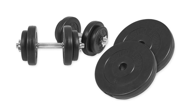 Kurzhantel-Set von Gorilla Sports.