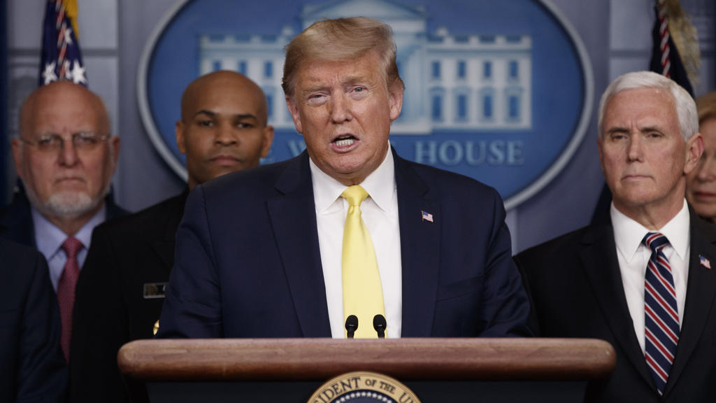 Le président américain Donald Trump
