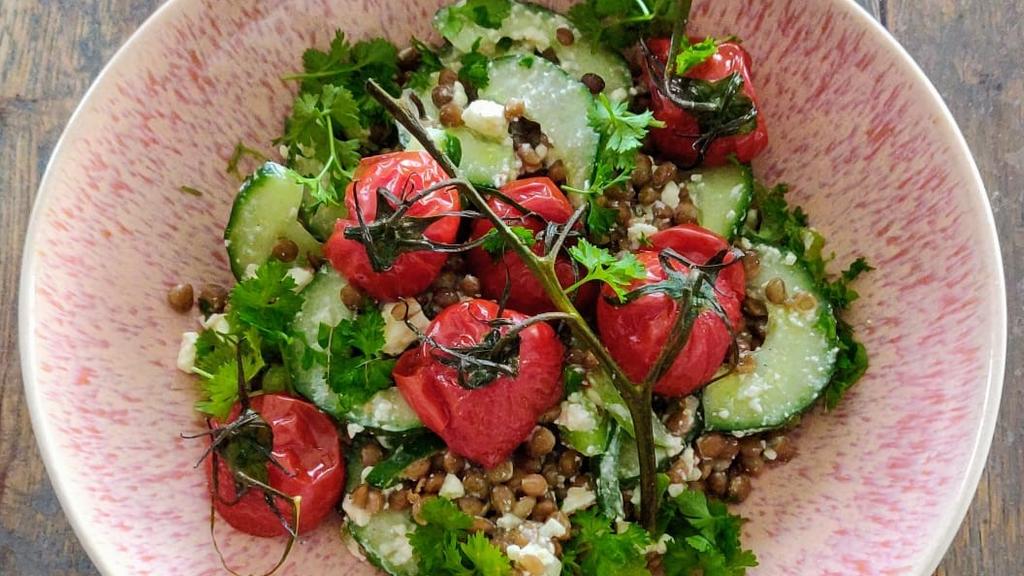 Lentil salad