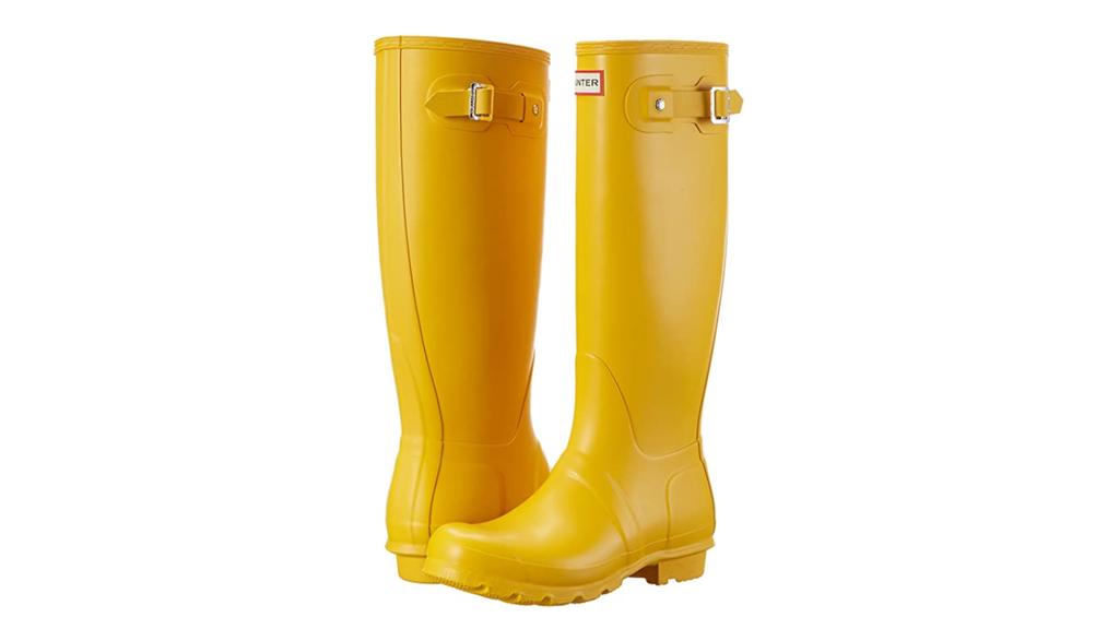 Gummistiefel von Hunter.