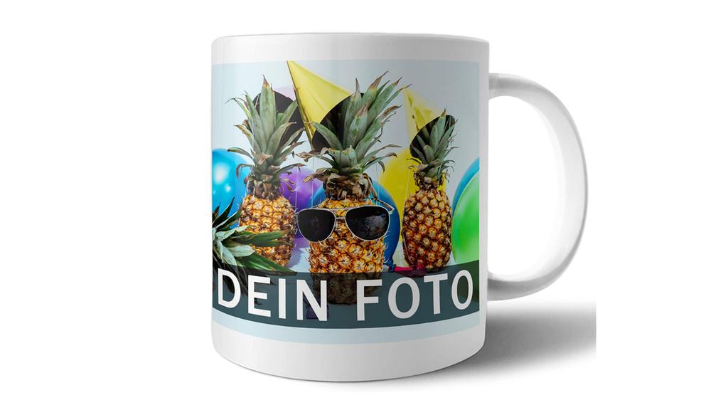 Personalisierte Tasse.