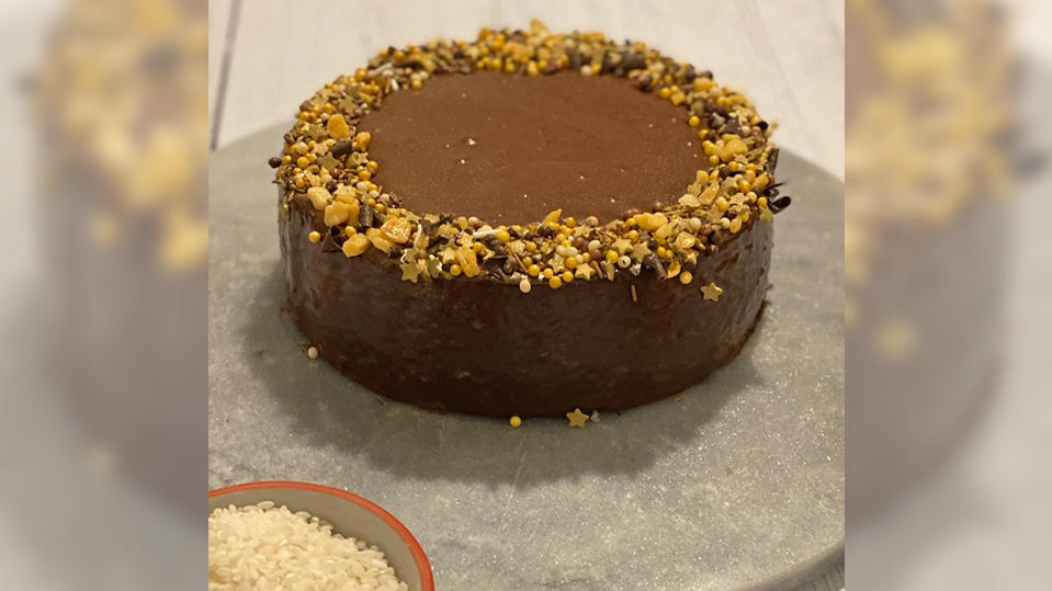 Schokokuchen aus Kartoffeln und Reis von Bloggerin Rosie Brandreth-Poynter.