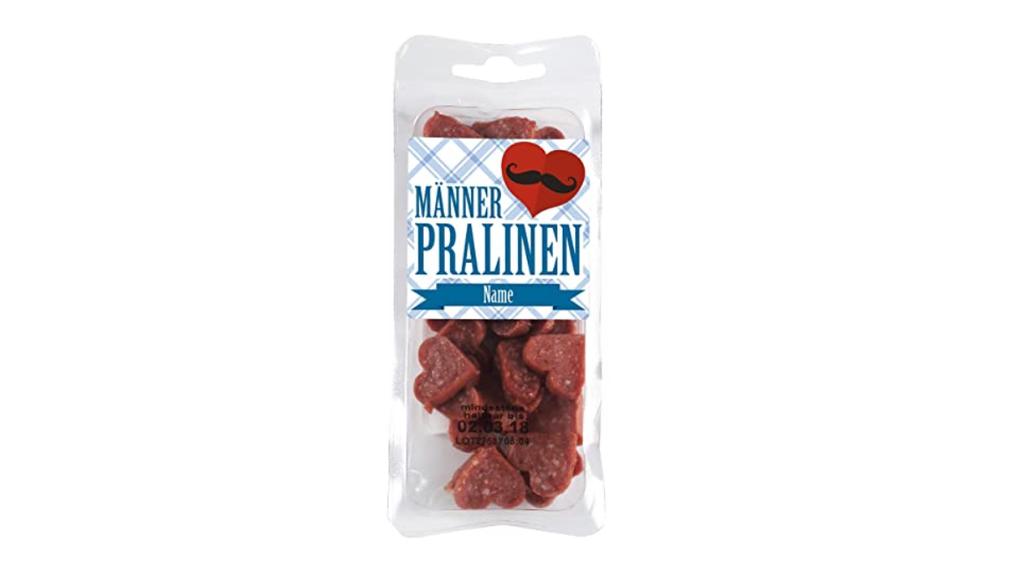 Männerpralinen von Herz & Heim.
