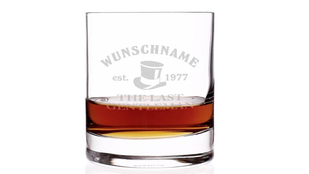Whiskey Glas.