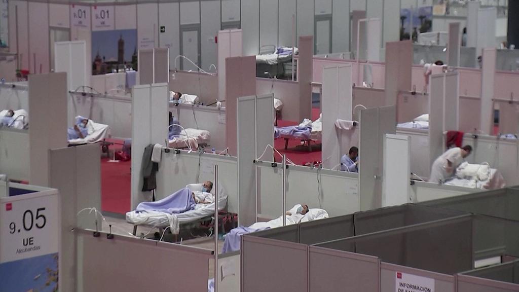 Notkrankenhaus in Madrid