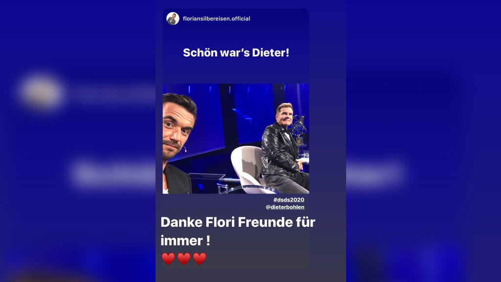 Dieter Bohlen dankt Florian Silbereisen