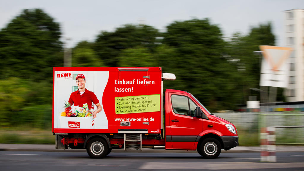 Rewe Lieferwagen