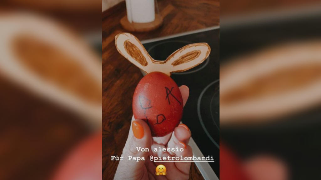 Alessios Geschenk für Papa Pietro zu Ostern 2020