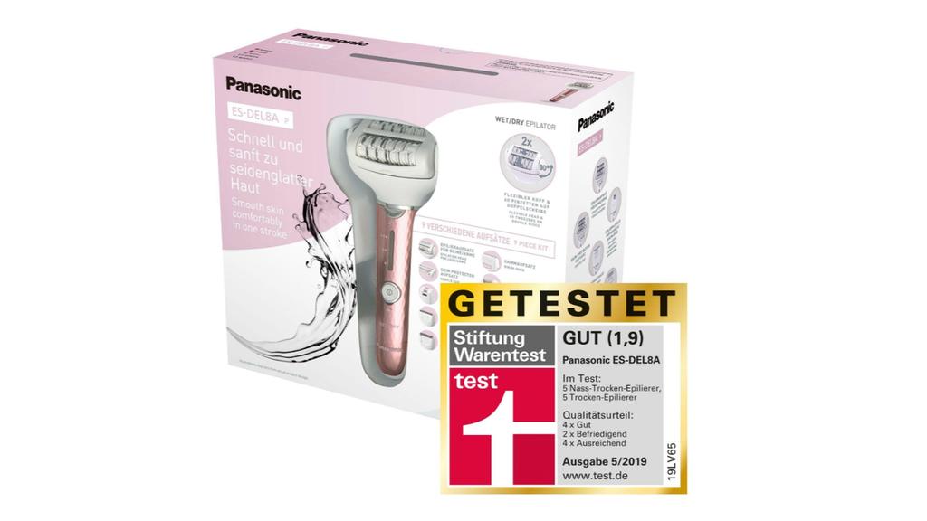 Epilierer ES-DEL8A von Panasonic.