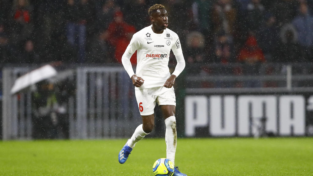 Junior Salomon Sambia Montpellier FOOTBALL : Rennes vs Montpellier - Ligue 1 - 08/03/2020 GwendolineLeGoff/Panoramic PUBLICATIONxNOTxINxFRAxITAxBEL