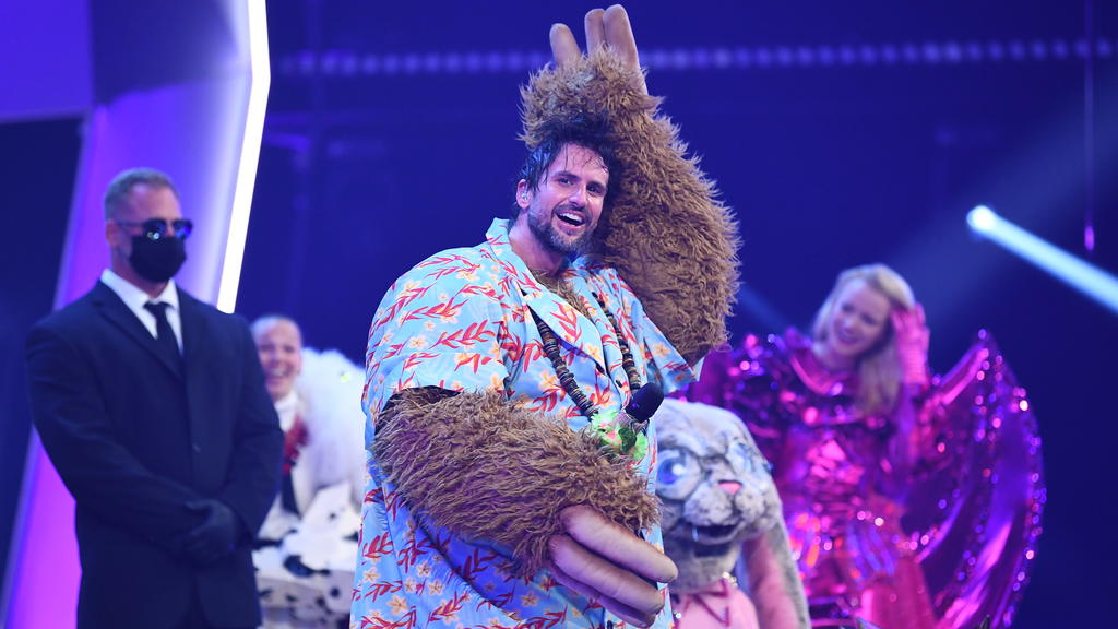 The Masked Singer: Tom Beck steckt hinter dem Faultier.