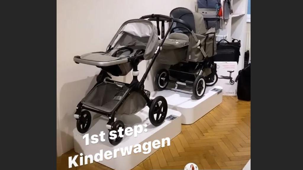 Barbara Meier beim Luxus-Baby-Shopping