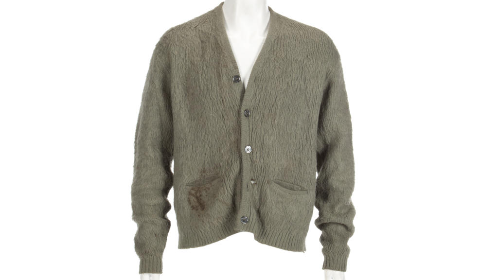 Ein Cardigan von Ex-Nirvana-Frontmann Kurt Cobain wurde bereits versteigert.