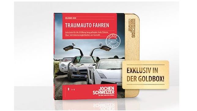 Traumauto-Gutschein von Jochen Schweizer