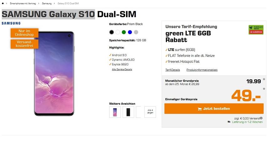 Samsung Galaxy S10