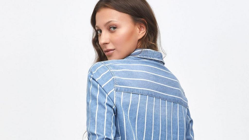 Jeansbluse von Otto