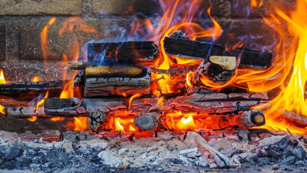 Holzkohle ist der Brennstoff für die Grillparty