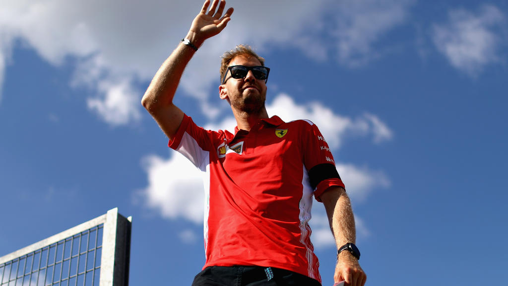 (FILE PHOTO) It has been announced that Sebastian Vettel is to leave Ferrari at end of the current Formula 1 season announced on May 12,2020. BUDAPEST, HUNGARY - JULY 26: Sebastian Vettel of Germany and Ferrari waves to the crowds during previews ahe