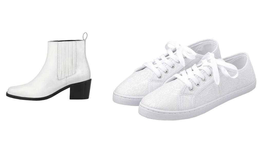 Boots von Another A. Sneaker von Gina Benotti.