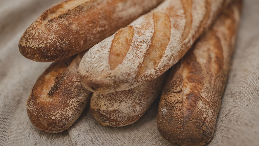 Glutenfreie Baguettes aus Buchweizenmehl