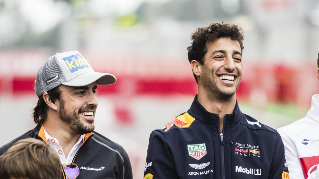 Fernando Alonso und Daniel Ricciardo