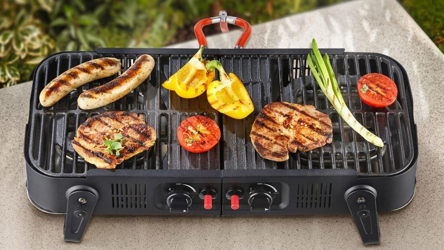 Faltbarer Gasgrill von Aldi