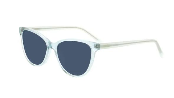 Blaue Sonnenbrille