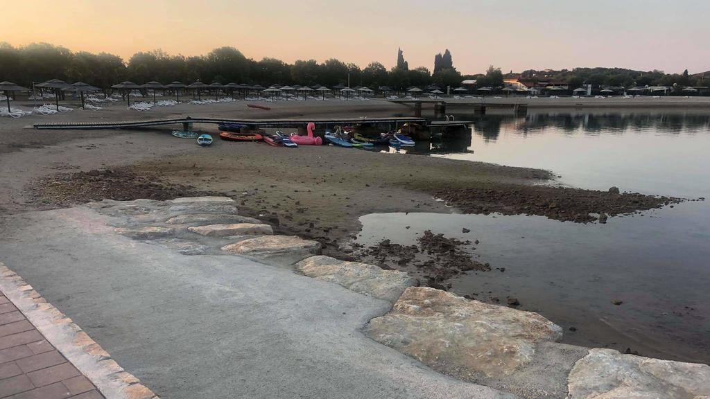 Strand der FKK-Ferienanlage in Roviny