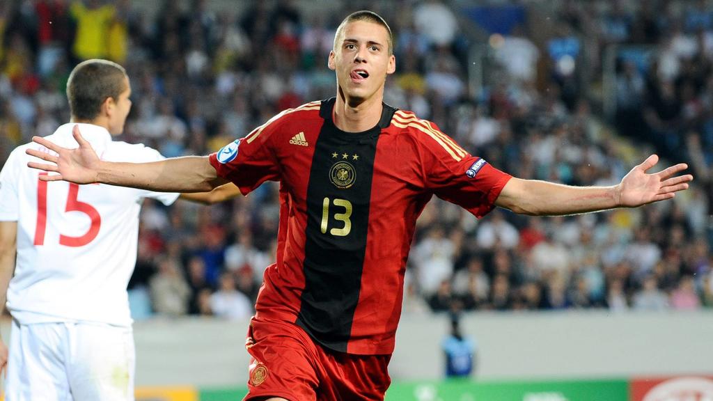Sandro Wagner Deutschland U21 - Torjubel - PUBLICATIONxNOTxINxITA