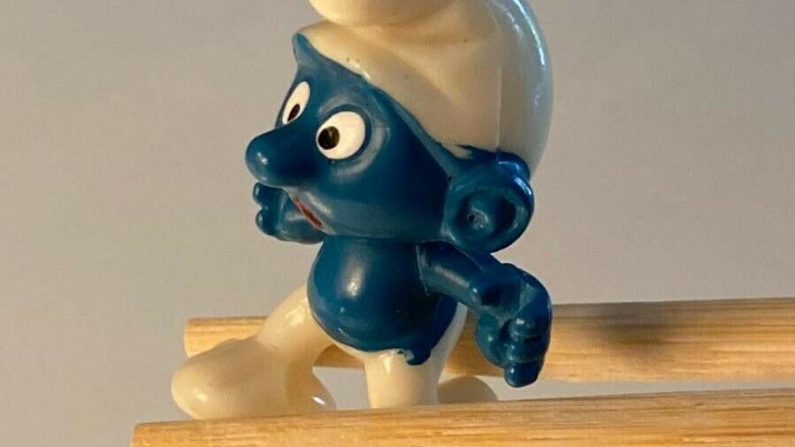 Stelzenschlumpf Sammelfigur