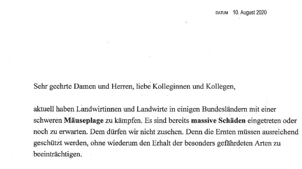 Das "Feldmaus-Management" der Bundesregierung