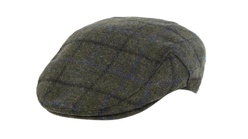 Barbour Schiebermütze aus hochwertigem Tweed.
