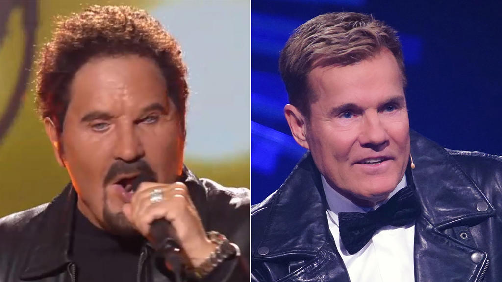 Versteckt sich hinter dem Tom Jones-Kostüm etwa Dieter Bohlen?